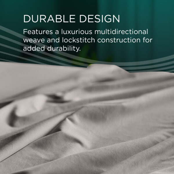 TEMPUR-Luxe Egyptian Cotton Sheet Set by Tempur-Pedic® - Image 3