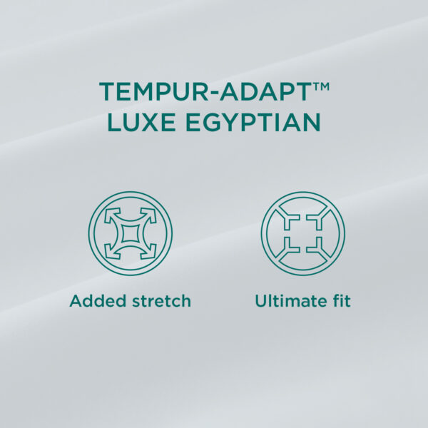 TEMPUR-Luxe Egyptian Cotton Sheet Set by Tempur-Pedic® - Image 7