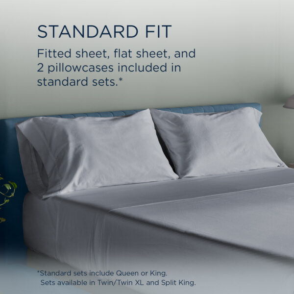 TEMPUR-Luxe Egyptian Cotton Sheet Set by Tempur-Pedic® - Image 6