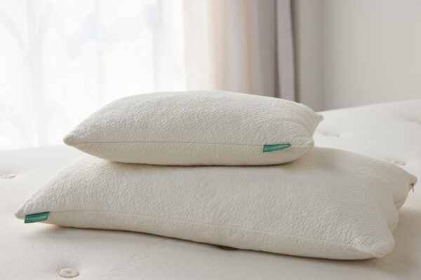 Green Adjustable Shredded Latex & Kapok Pillow by Avocado - Image 6