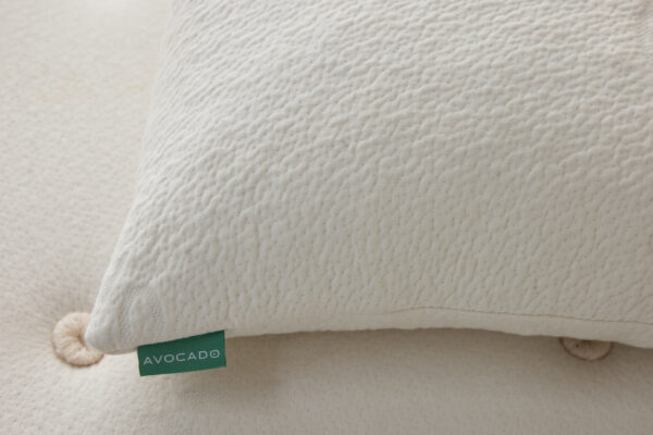 Green Adjustable Shredded Latex & Kapok Pillow by Avocado - Image 7