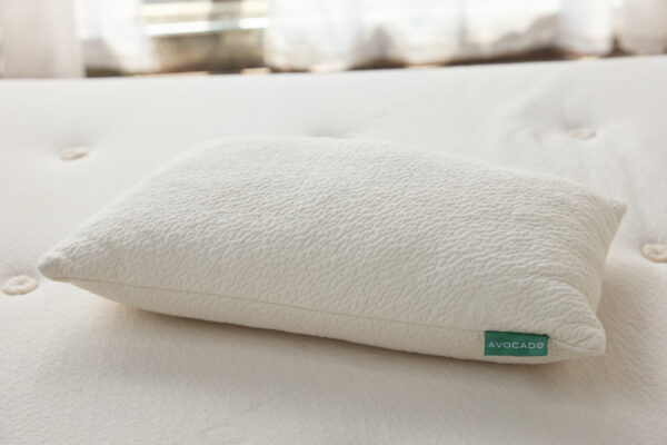Green Adjustable Shredded Latex & Kapok Pillow by Avocado - Image 8