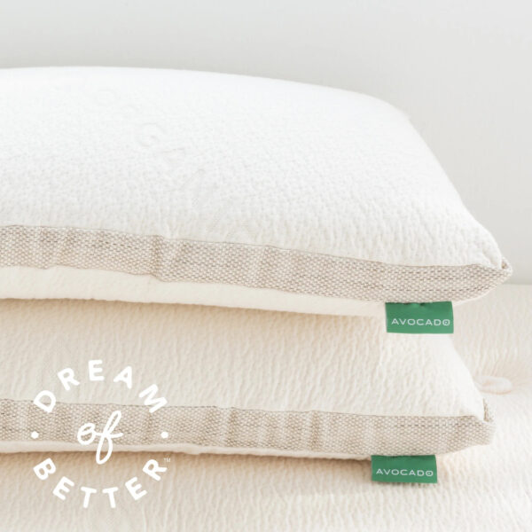 Charcoal Infused Latex Pillow by Avocado