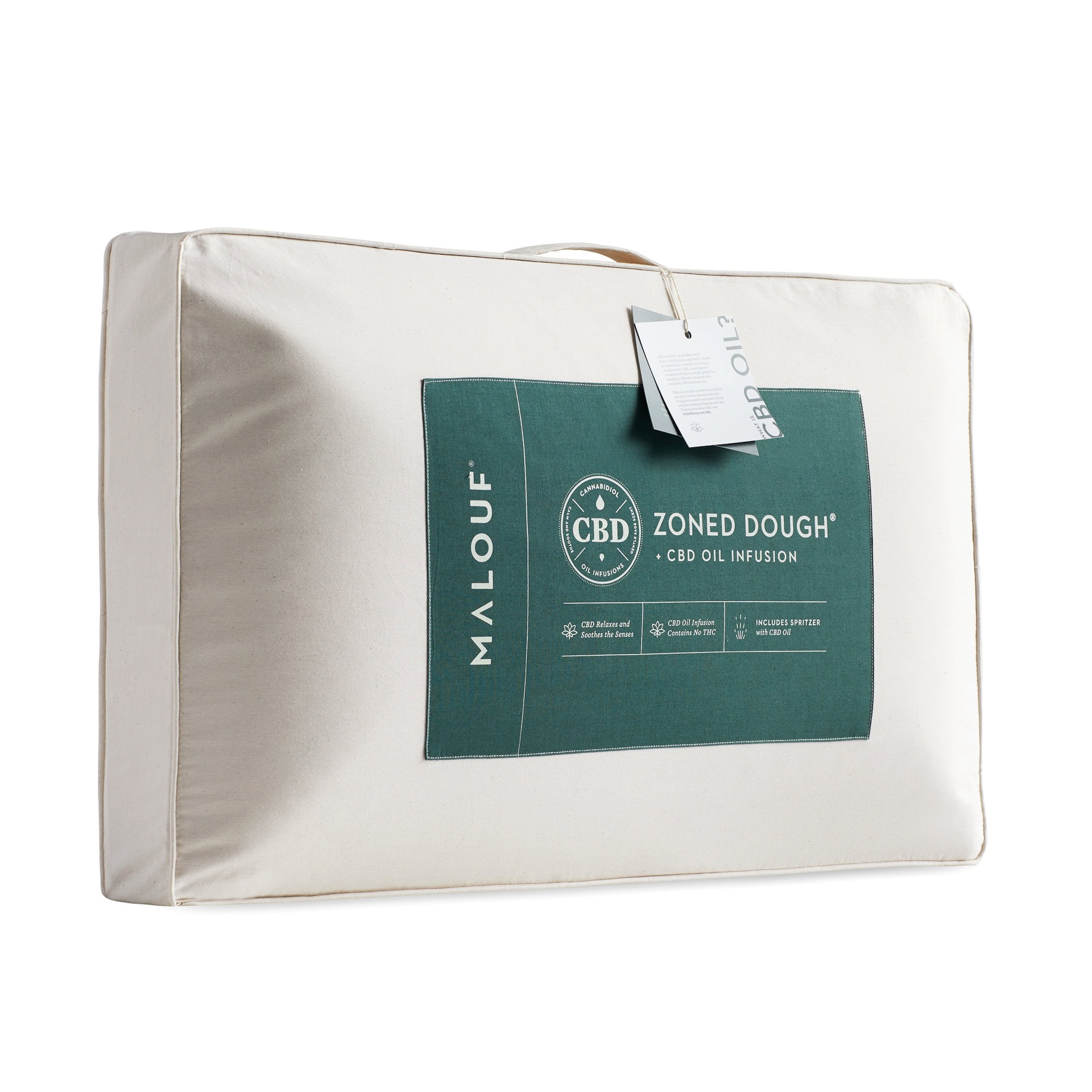 Z Zoned Dough™ + CBD Oil Pillow by Malouf - Image 3