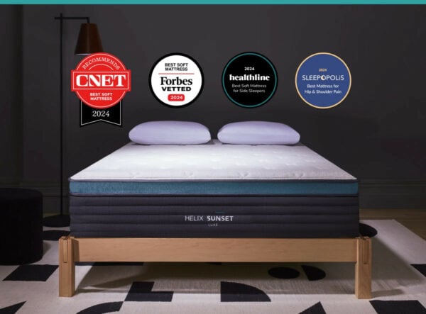 Sunset Luxe Hybrid Soft Mattress by Helix - Image 2