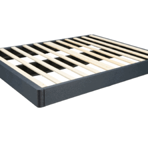 Wooden slatted foundation for bed frames