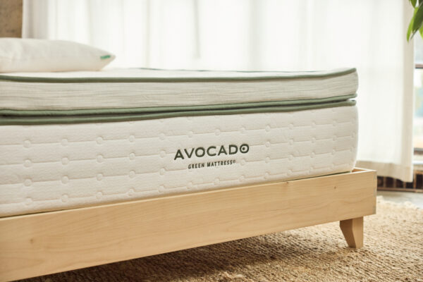Avocado Green Box Top Plush Latex Hybrid Mattress by Avocado - Image 3