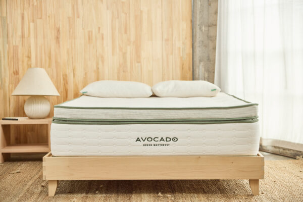 Avocado Green Box Top Plush Latex Hybrid Mattress by Avocado - Image 4