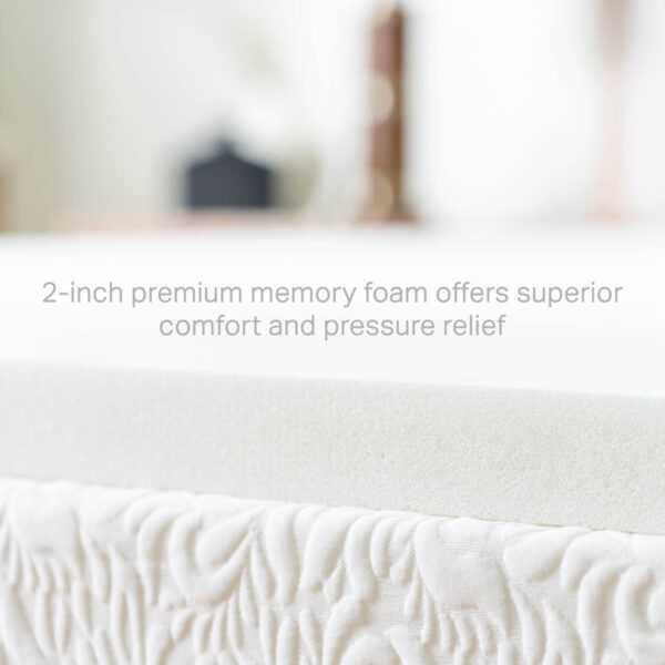 2" Memory Foam Topper By Weekender - Image 4