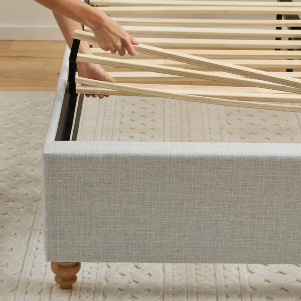 Diamond Tufted Upholstered Bed by Weekender - Image 4