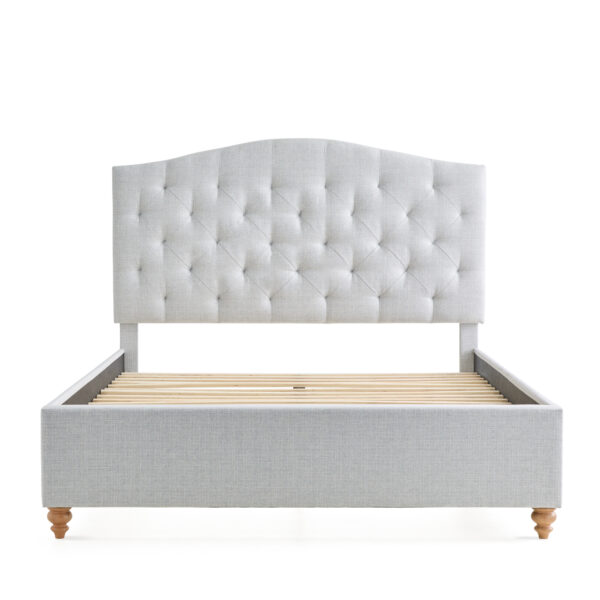 Diamond Tufted Upholstered Bed by Weekender - Image 2