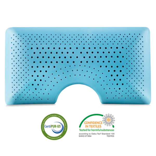 Z Shoulder Zoned Gel Dough Pillow By Malouf - Image 5