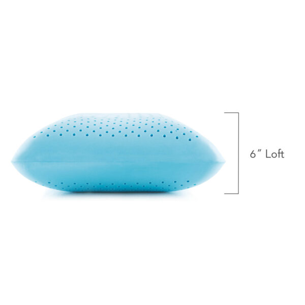 Z Shoulder Zoned Gel Dough Pillow By Malouf - Image 3