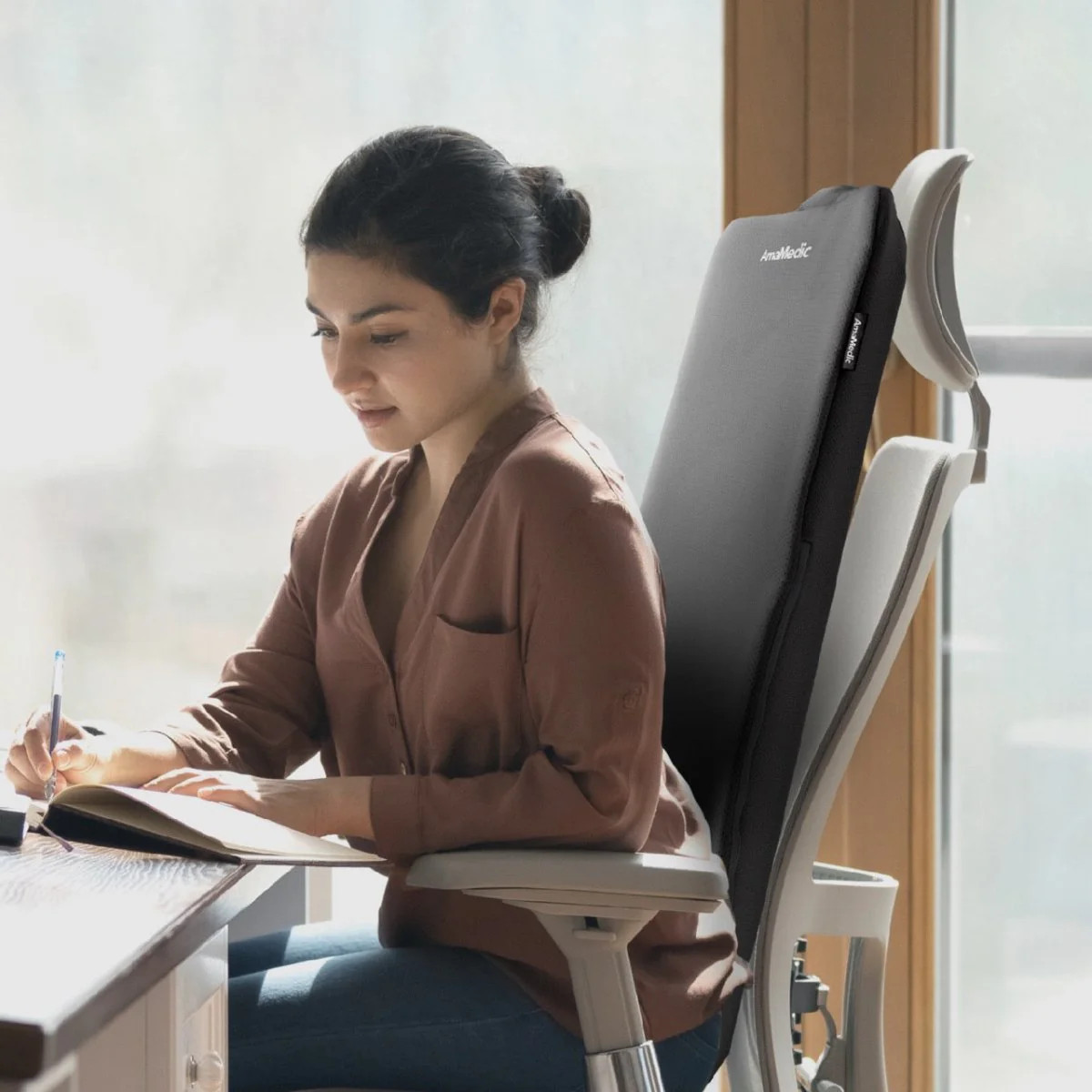 AM10027 Kneading Back Massage Pad by AmaMedic