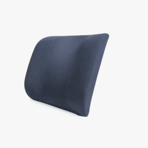 Navy ergonomic lumbar support cushion